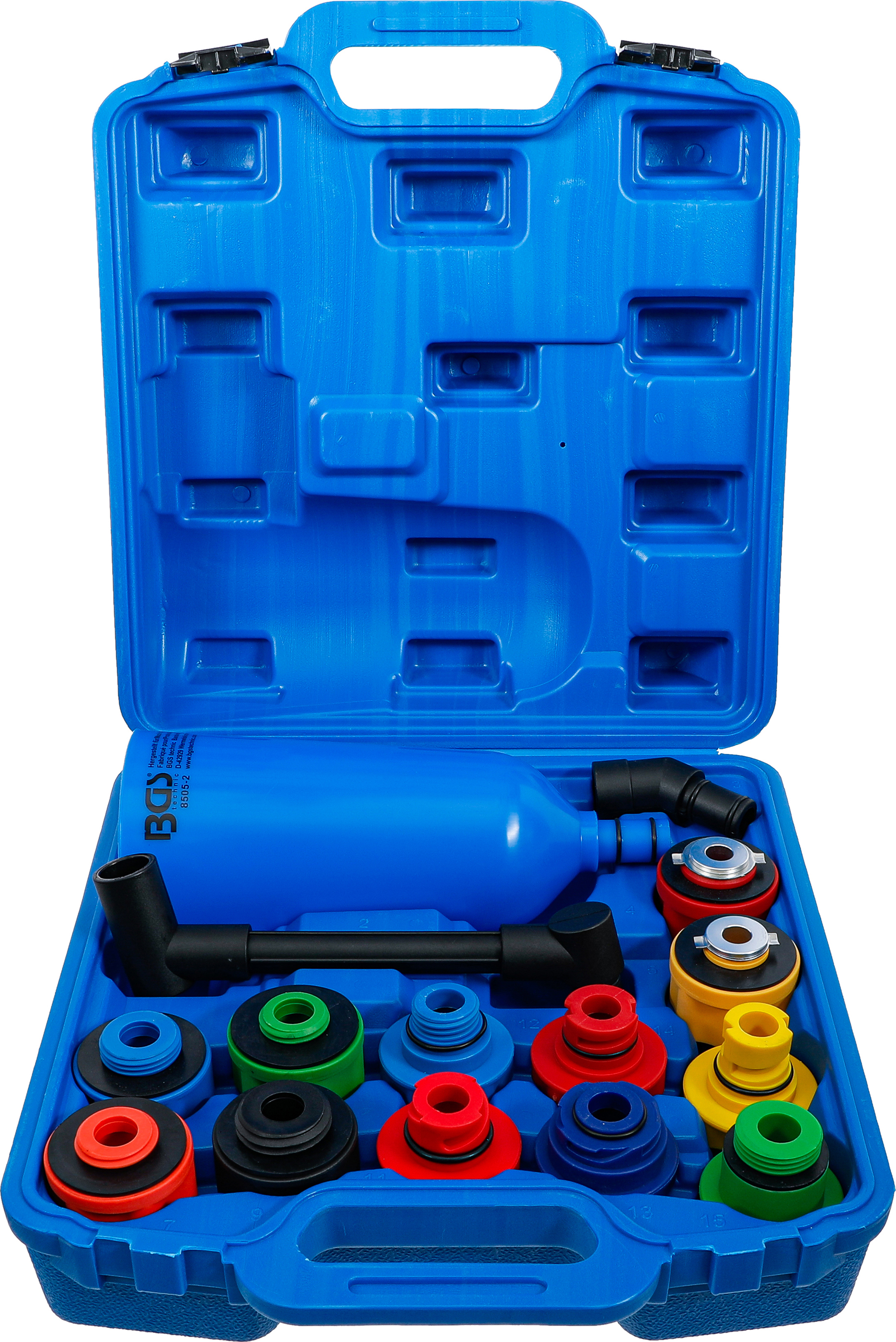 BGS 8505-2 Öl-Einfülltrichter-Satz | Kunststoffausführung | 15-tlg.