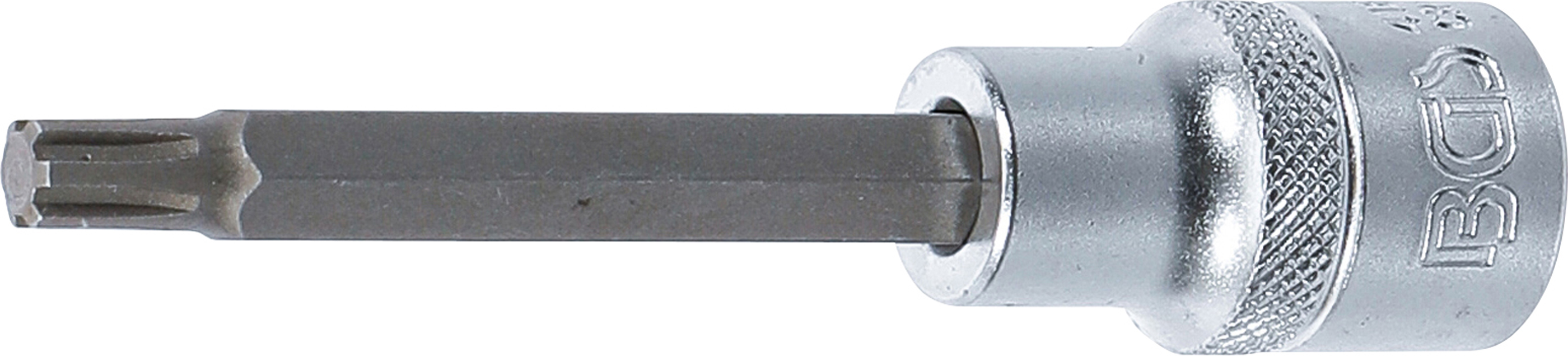 BGS 4162 Bit-Einsatz | Länge 100 mm | Antrieb Innenvierkant 12,5 mm (1/2") | Keil-Profil (für RIBE) M7