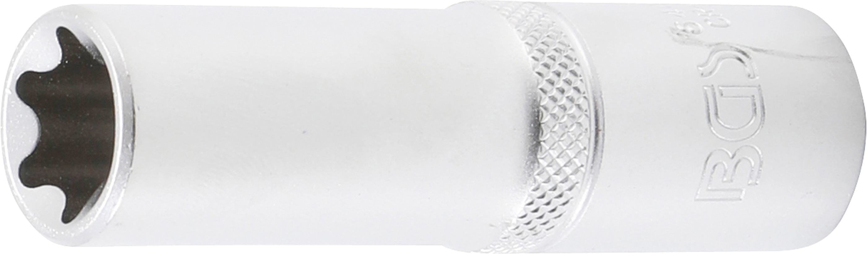 BGS 6448 Steckschlüssel-Einsatz E-Profil, tief | Antrieb Innenvierkant 12,5 mm (1/2") | SW E18