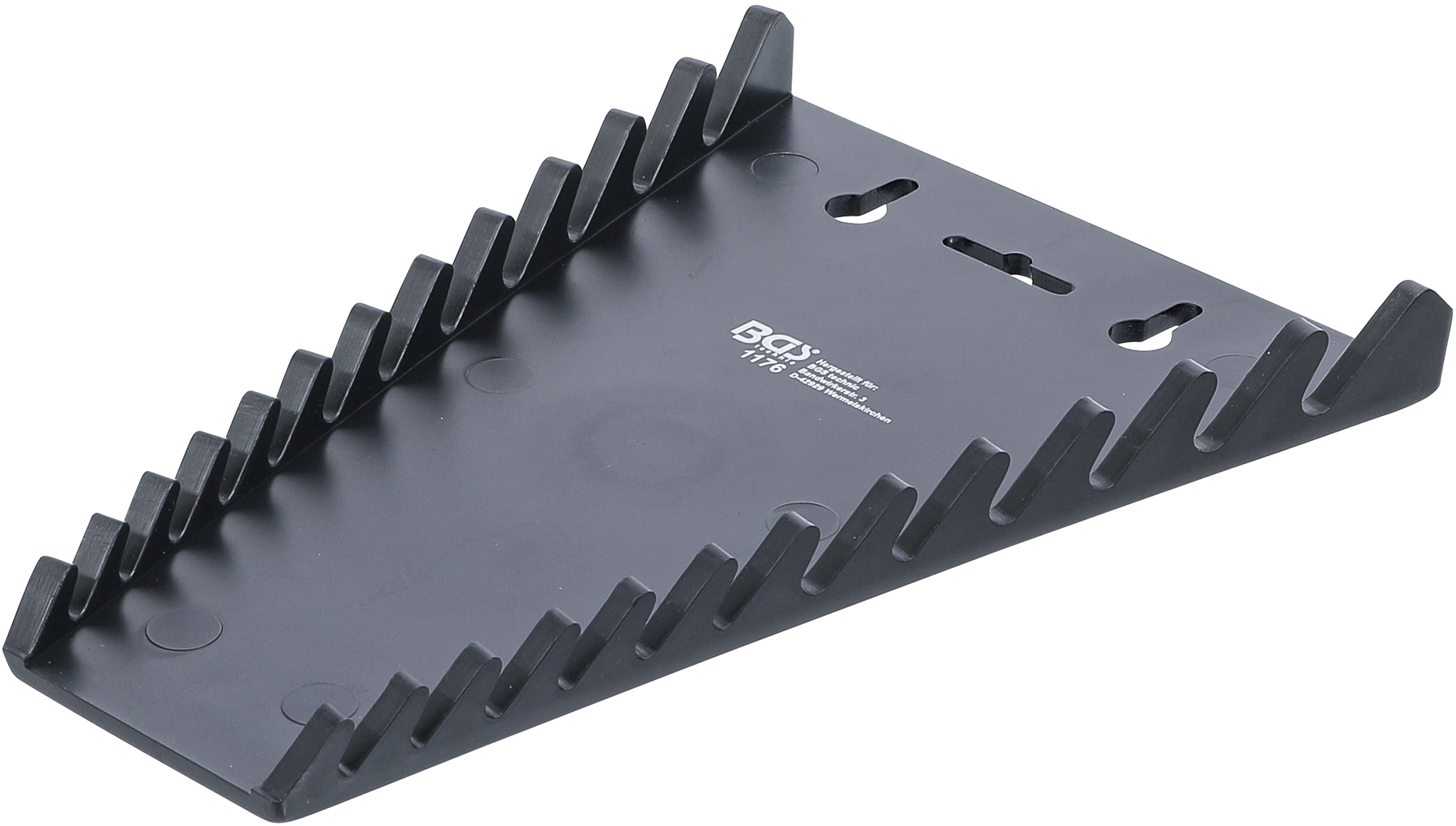 BGS 1176 Halter für Maul-/Ringschlüssel | 12 Auflagen BGS 1176 Halter für Maul-/Ringschlüssel | 12 Auflagen