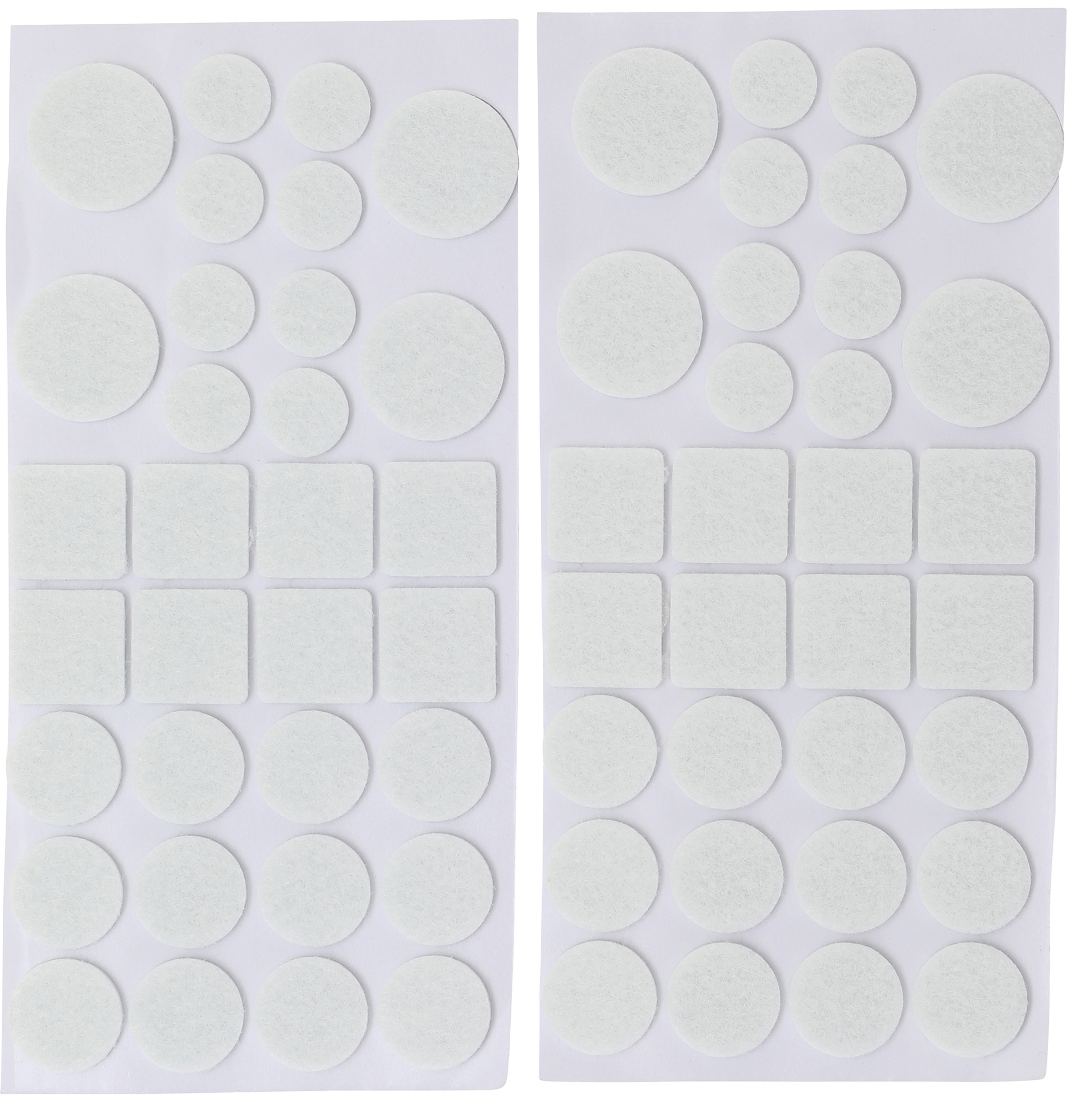 BGS 80701 Filzgleiter-Satz | weiß | 64-tlg.